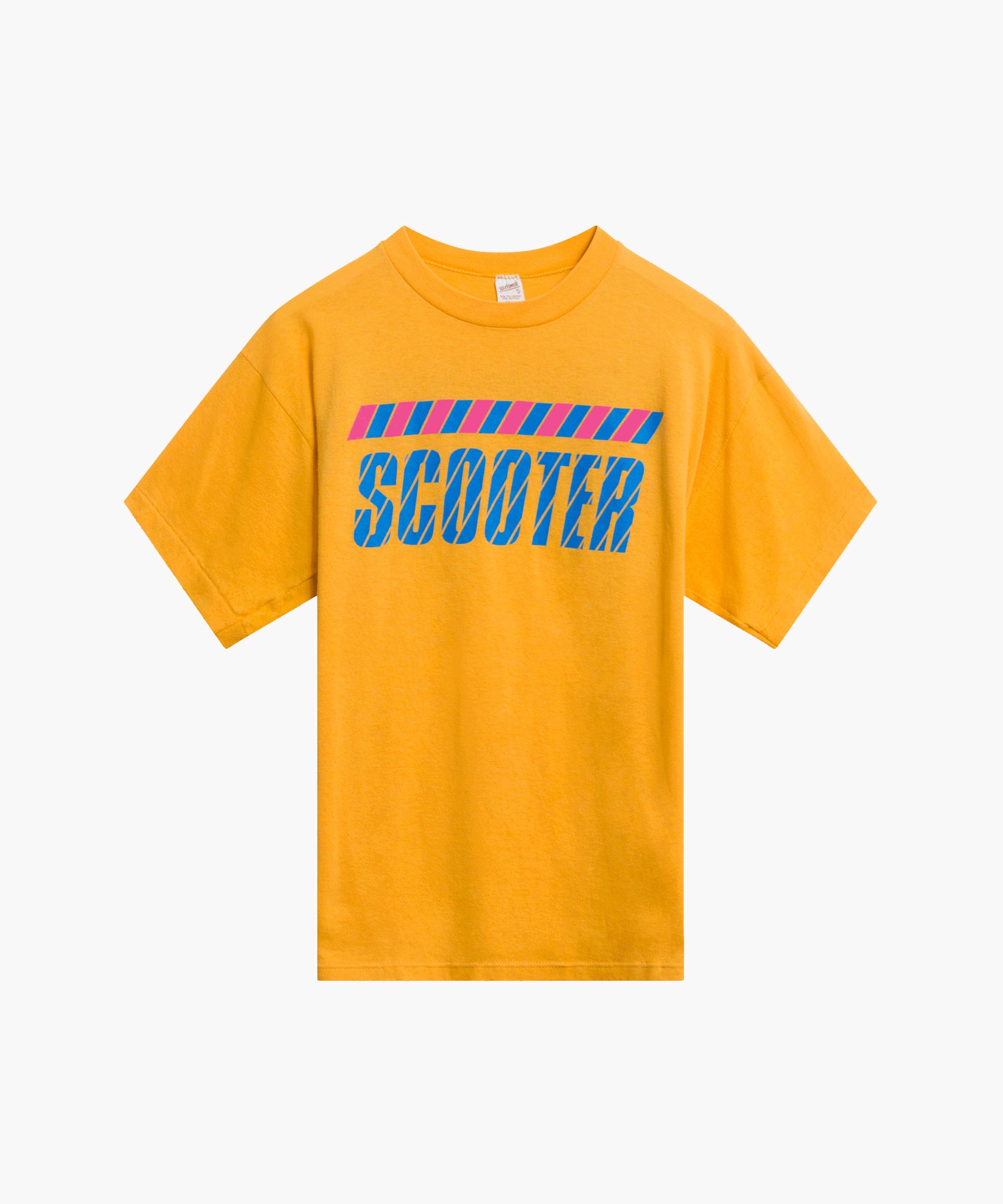 Vintage Scooter 80s Single Stitch - Yellow