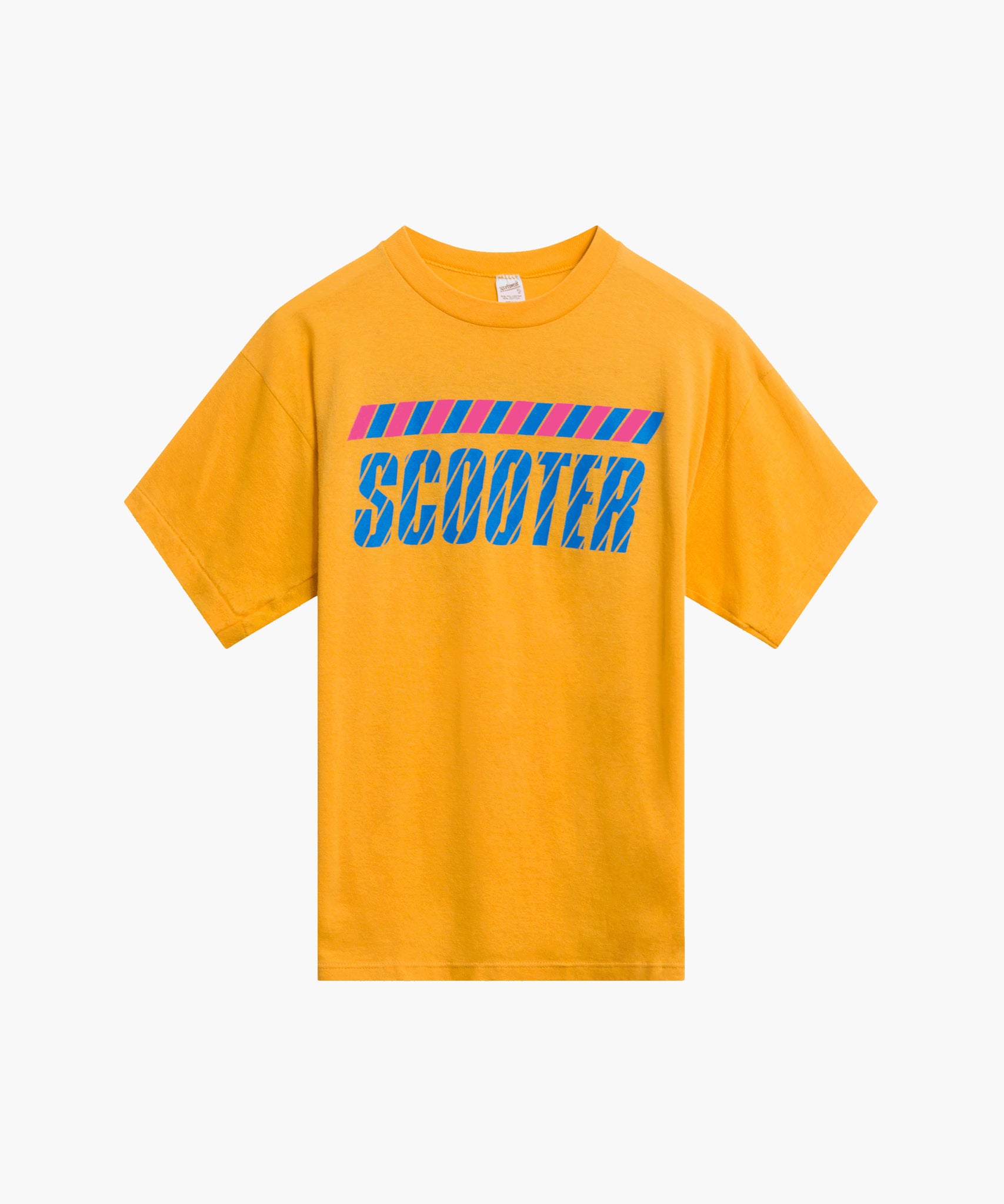 Vintage Scooter 80s Single Stitch - Yellow
